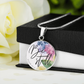 Be Still - Cloudlight Luxury Stainless Steel Necklace