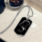 Be Still - Grace of Jesus Luxury Dog Tag Necklace