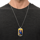 Assumption of the Virgin Dog Tag Necklace