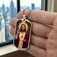 Sacred Heart of Jesus Thomas Chambers Dog Tag Necklace