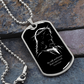 Be Still - Grace of Jesus Luxury Dog Tag Necklace