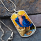 Assumption of the Virgin Dog Tag Necklace