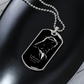 Be Still - Grace of Jesus Luxury Dog Tag Necklace