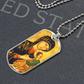 Our Lady of Perpetual Help Dog Tag Necklace