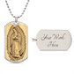 Our Lady of Perpetual Help Vintage Dog Tag Necklace