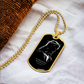 Be Still - Grace of Jesus Luxury Dog Tag Necklace