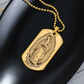 Our Lady of Perpetual Help Vintage Dog Tag Necklace