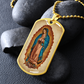 Our Lady of Guadalupe Graphic Dog Tag Necklace