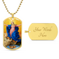 Assumption of the Virgin Dog Tag Necklace