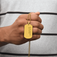 Be Still - Psalms 46:10 Personalized Dog Tag Necklace